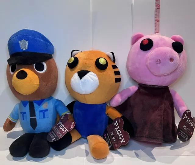 Roblox Piggy Plush Willow Memory Alfis Rash Tigry Clowny Officer Dogg