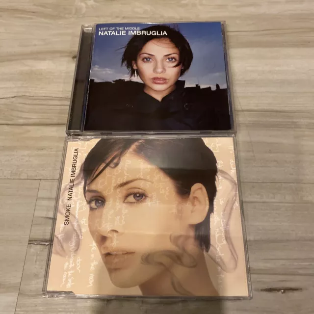 Natalie Imbruglia 2 CD LOT Smoke  City UK Import 6 Track & Left Of The Middle