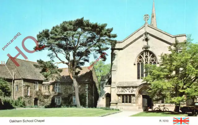 Picture Postcard__Oakham School Chapel, See Reverse [Dennis]