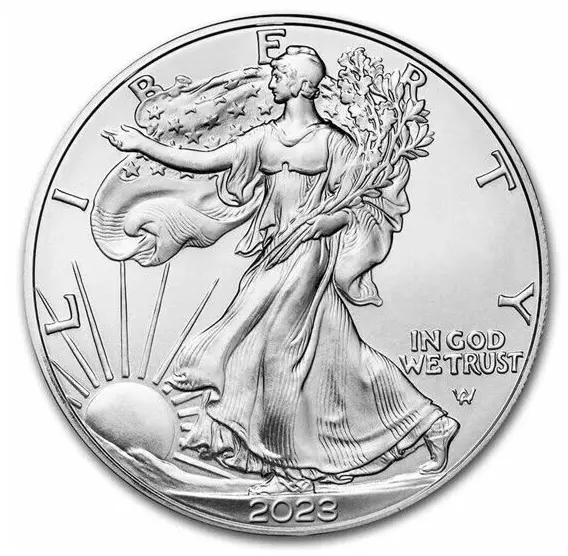 American Eagle 2023 Silbermünze 1oz Silber Ag 999 United States Mint USA