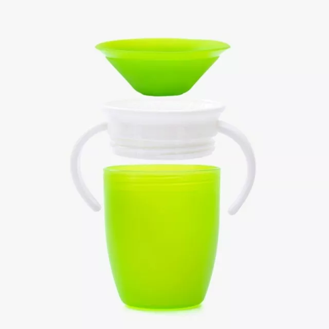 Baby 360 Grad sicher verschüttet kaufest Wunder Kleinkind Trainer einfache Tasse NEU 2