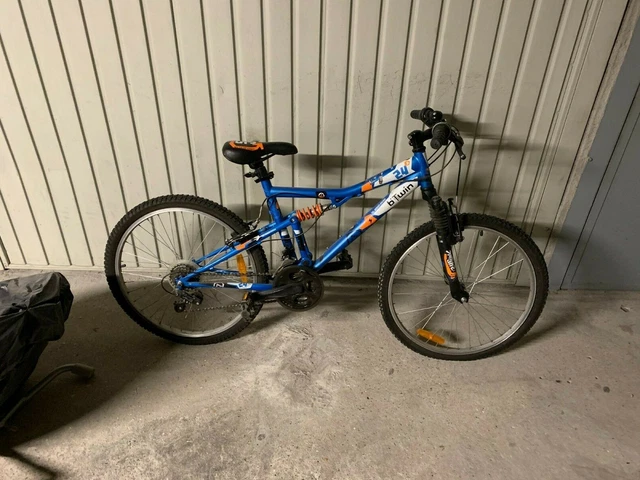Fixation roue avant de vtt avec frein v-brake