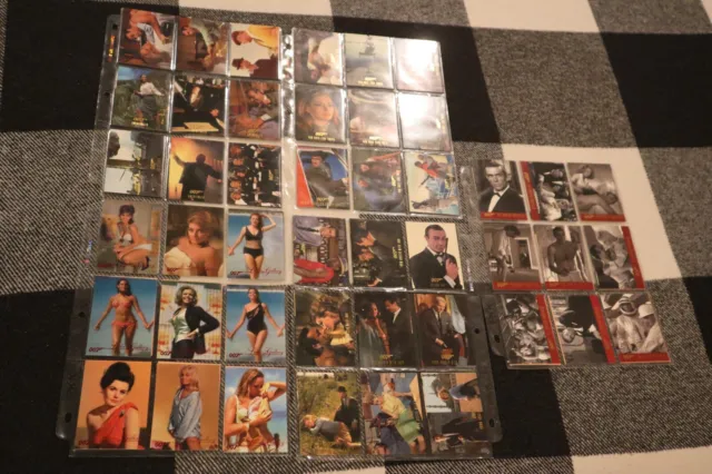 James Bond Connoisseur's Volume 1 Set Of 90 Collector Cards 1996 Nm !
