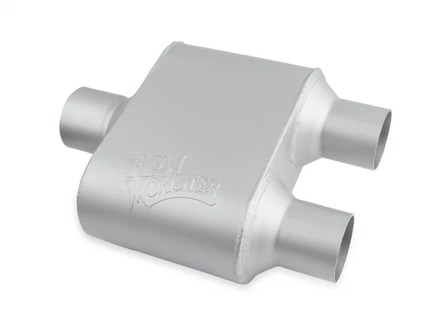 Flowmaster 425102-Fm Flowmonster 1-Chamber Muffler 2.5 Center In / 2.25 Dual Out