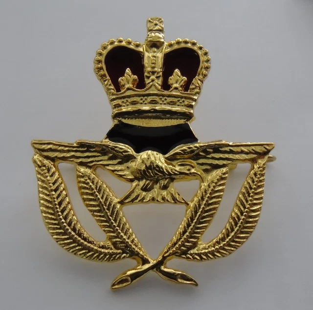 ROYAL AIR FORCE Warrant Officers Cap Badge RAF - New £11.99 - PicClick UK