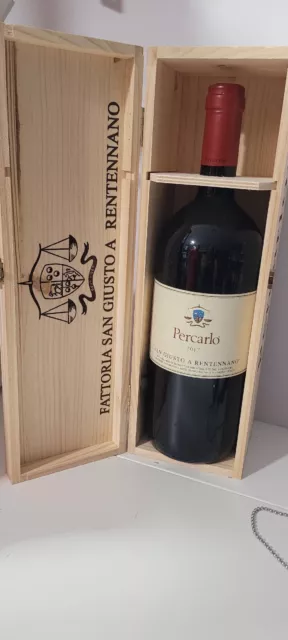 Percarlo Magnum 2017 - Fattoria San Giusto a Rentennano Box Legno Toscana Rosso