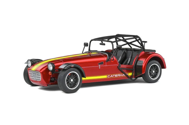 Solido 421181620 - 1:18 Caterham Sept Rouge/Jaune - Neuf