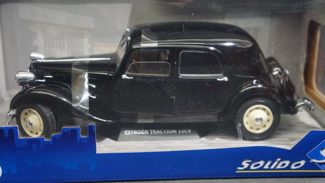 Miniature Solido neuve Die cast 1/18 Citroën Traction 11 cv, 800903