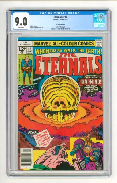 Eternals #12 CGC 9.0 VF-NM Second Highest