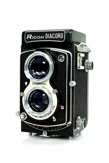 Body Mint: Ricoh DIACORD TLR Medium Format Film Camera RIKENON f/3.5 80mm Lens