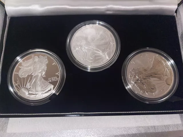 American Eagle 20th Anniversary Silver Coin Set - U.S Mint - Brand New