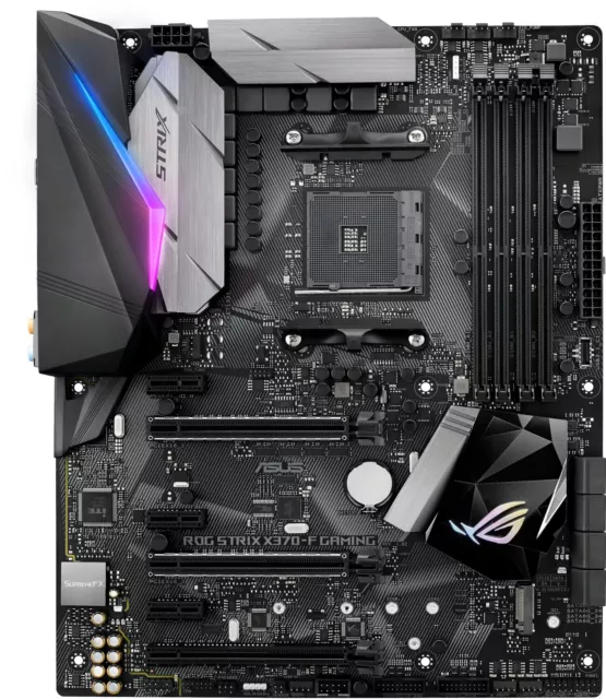 ASUS ROG Strix X370-F Gaming Mainboard Sockel AM4  AMD Ryzen X370 ATX 7.1 Sound