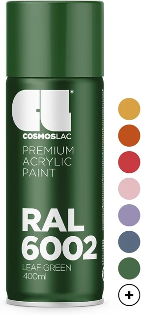 Cosmos LAC Acryl Lack Sprühdose in vielen RAL Farben, 400ml Sprühdose perfekt