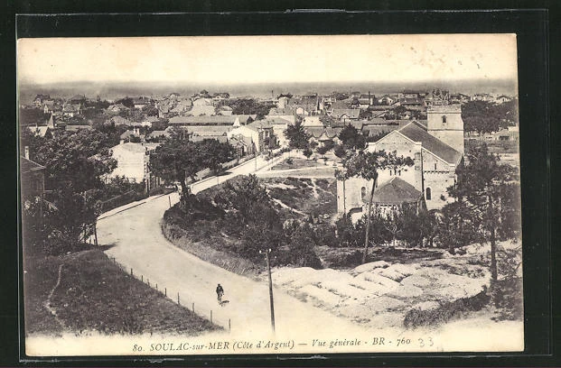 CPA Soulac-sur-Mer, Vue Générale