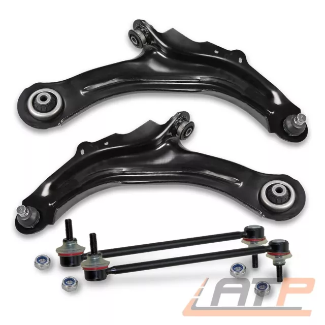 2x QUERLENKER + KOPPELSTANGE VORNE FÜR RENAULT SCENIC 2 MEGANE 2 GRAND SENIC 2