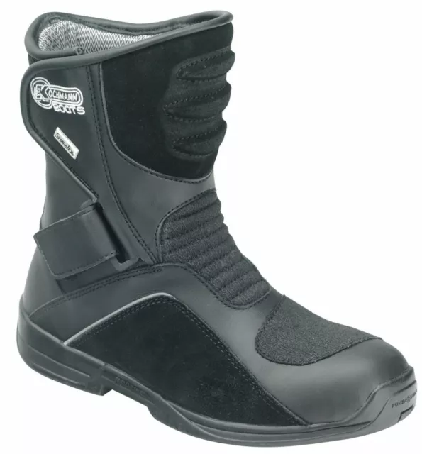 Motorradstiefel Motorrad Stiefel Tourenstiefel Leder Taifun Schwarz 40 - 47