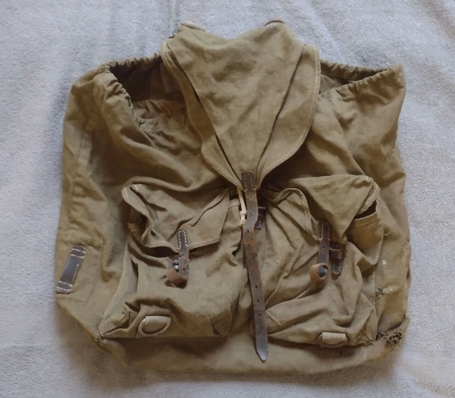 M41 Rucksack ORIGINAL M41 GERMAN WWII Wehrmacht Heer / Waffen-SS Rucksack Backpack £ ...