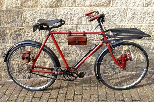 Vintage post office shop bicycle