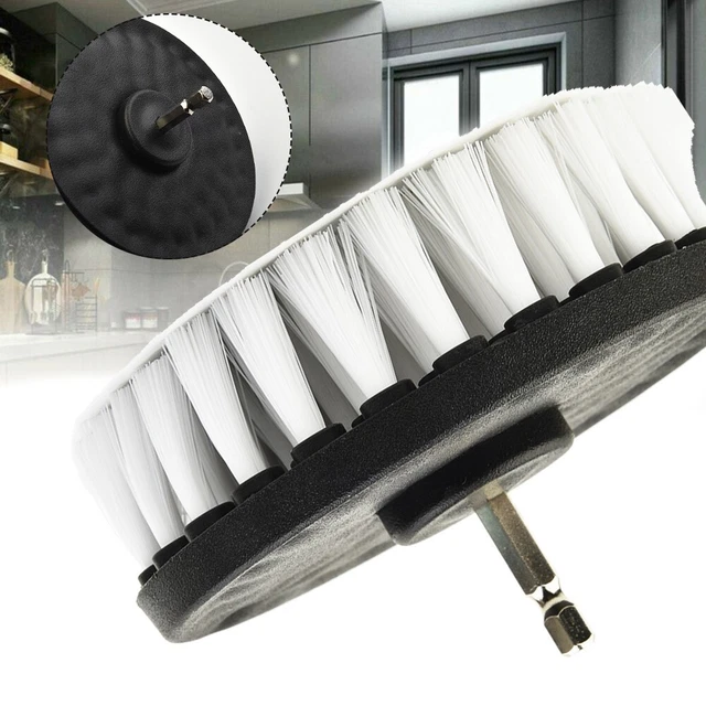 Convenient and Effective Car Wheel Cleaning with Soft Bristle Detailing Brush