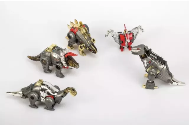 TRANSFORMERS G1 Reissue Dinobots set Grimlock/Swoop/Slag/Snarl/Sludge MISB