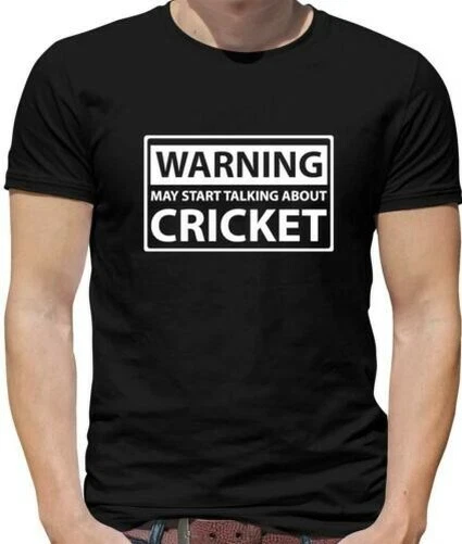 Warning Maggio Start Talking About Cricket T-Shirt - Player - Ashes