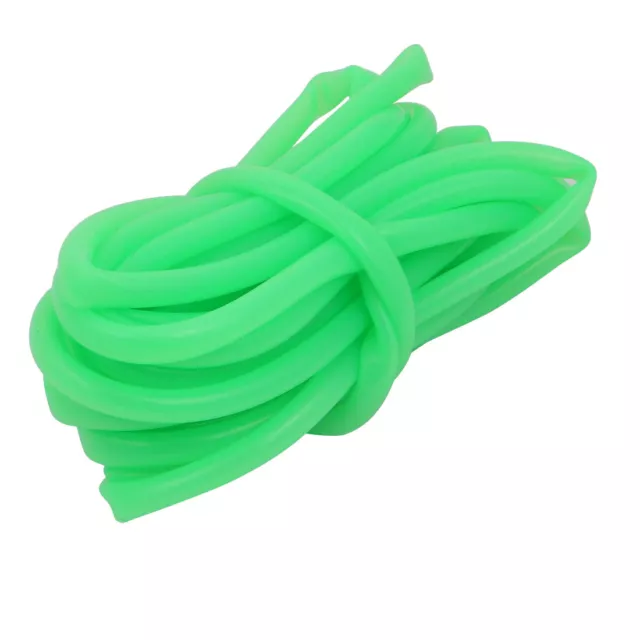 5 x 7mm Chaleur Résistant Silicone Caoutchouc Tube Tuyau Tube Vert Clair 5Mueur