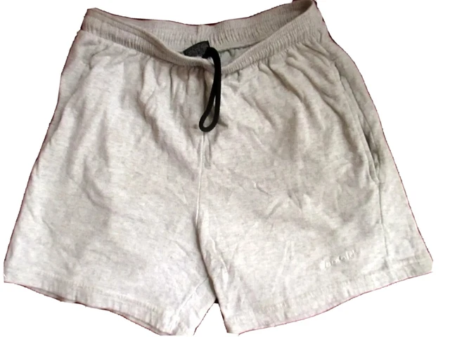 SMALL True Vtg 80s CLASSIC DUOFOLD HEATHER GRAY RUNNING GYM Shorts Mens USA