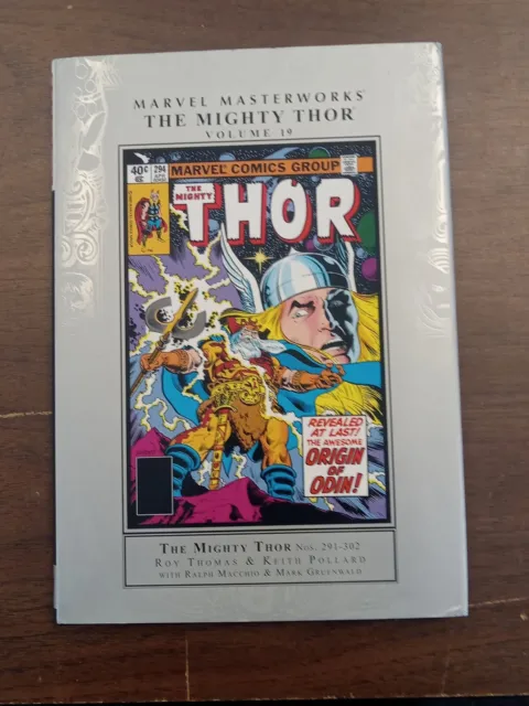Marvel The Mighty Thor Vol. 19 Marvel Masterworks HC Book Used