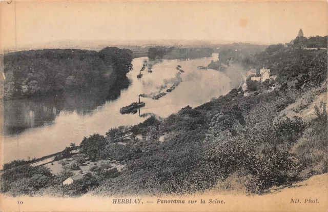 CPA-Herblay panorama sur la Seine (126470)