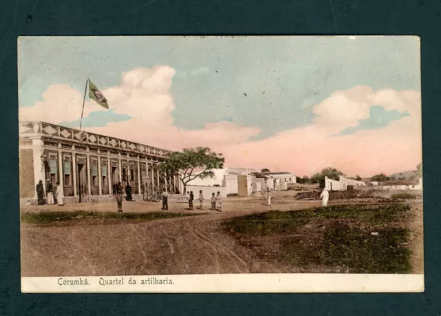 Brésil Coruma 11/18/1903 Ppc Quartel Da Artilharia À San Jose Bolivie Conforme