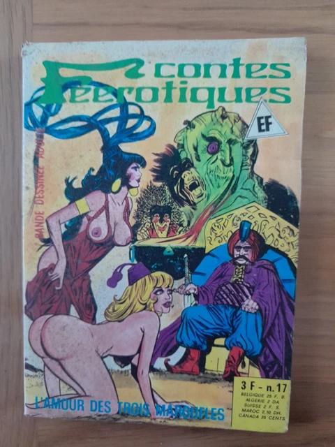 Contes Feerotiques N°17  Elvifrance  1976  Tbe