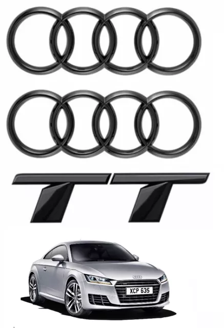 Black tailgate Audi logo
