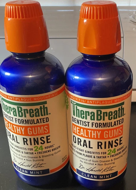TheraBreath Healthy Gums Oral Rinse 16oz - 2 Piece