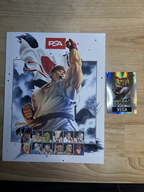 🌈 PSA JUNE 2025 Magazine Street Fighter 2 with Sealed Promo