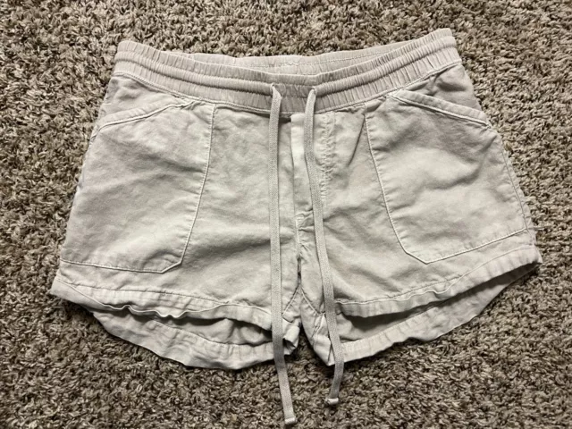 Standard James Perse Shorts Womens 1 (Small) Cuffed Pull OnDrawstring