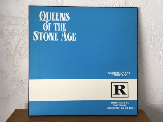 Queens Of The Stone Age 12x12” Poster Flat Mounted - Rated R (2000)