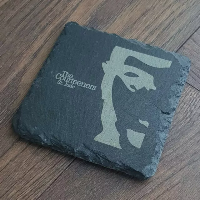 The Courteeners Band St Jude Slate Coaster Laser Engraved Coffee Tea Gift