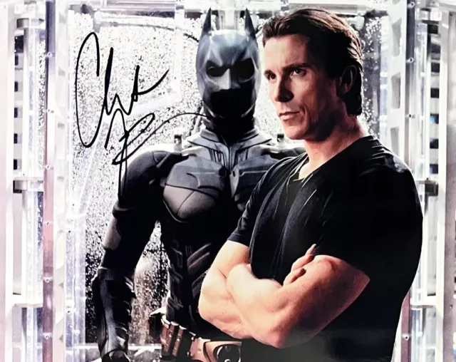 CHRISTIAN BALE - BATMAN - Original Signed Autographed 8x10 Photo w/COA