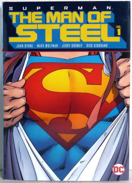 SUPERMAN: MAN OF STEEL VOL. 1 Hardback