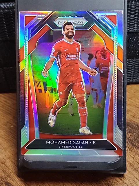 Panini W杯 Prizm Soccer Salah サラー カード Mohamed Mo Salah Red Laser 12/49 2024-25 Panini Prizm EPL | eBay