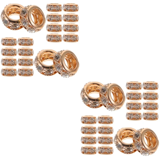 Zubehör für die Schmuckherstellung 40 Stk einzigartig shinny Perlen für Schmuck