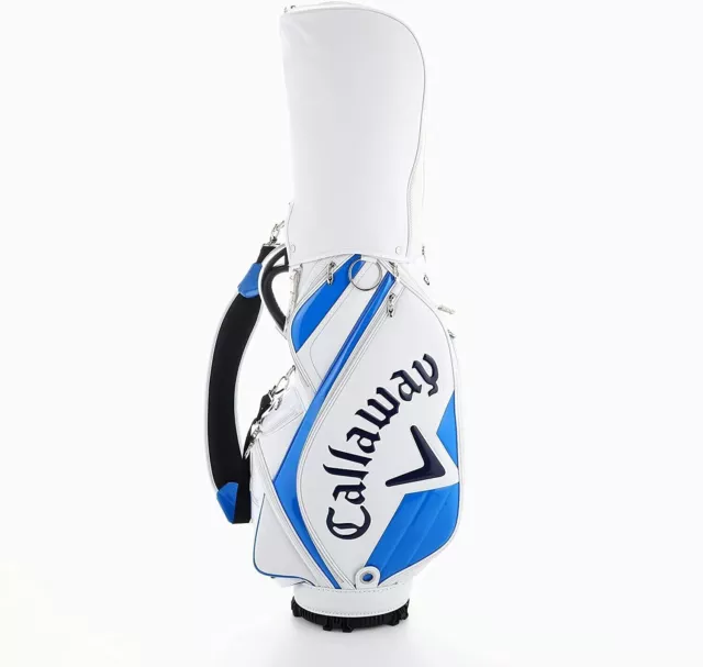 Callaway Golf Men's Cart Caddy Bag CRT GLAZE 9.5 x 47 Inch 4.1kg Blue JPN NEW 2