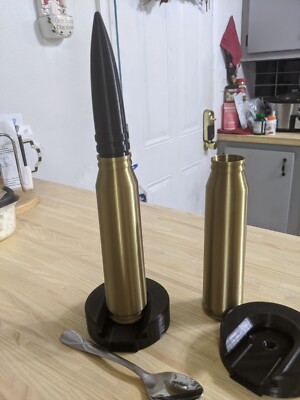 30MM CALIBER ROUND model A-10 Warthog/GAU-8 Thunderbolt - 3 pc top