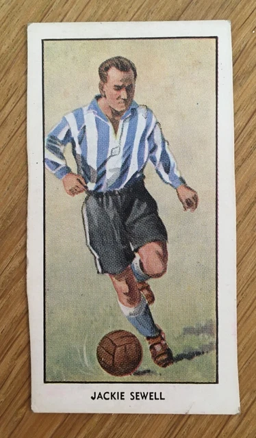 Notts County Player Trade Card by Thomson 1955 Series Famous Footballers (25)