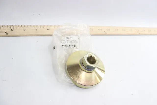 Gibraltar Tapped Pivotal Socket Mount Leveling Mount 3/4"-10 x 1-1/2" OAL x 3"