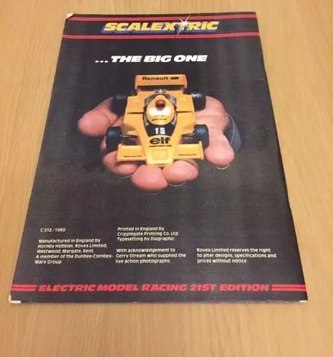 Scalextric ‘The Big One’ Electric Model Racing 21st Edition 1980 Vintage 2