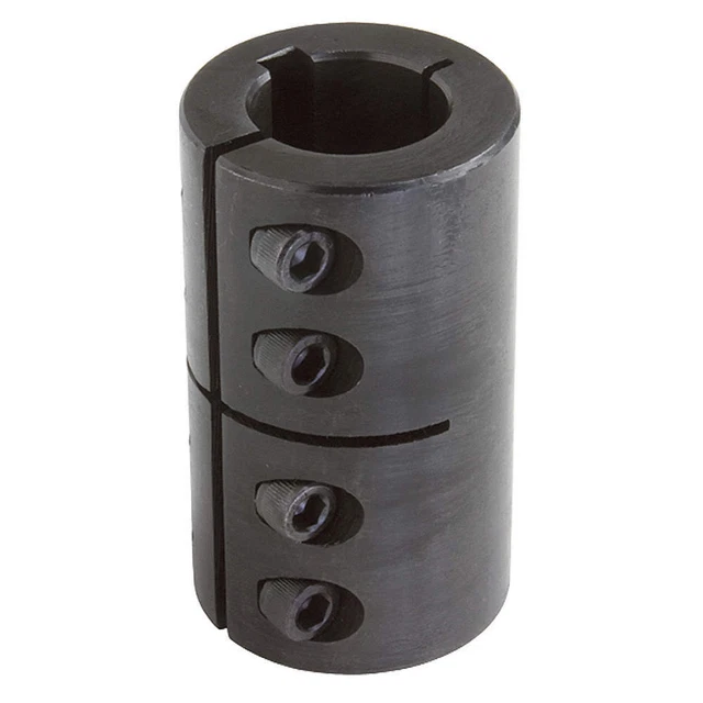 DAYTON 3ZN58 Rigid Shaft Coupling,Clamp,2" L