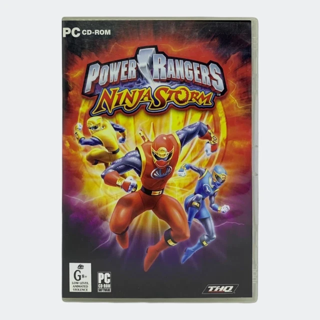 POWER RANGERS: NINJA Storm for Windows PC (CD-ROM, 2003) THQ - Tested ...