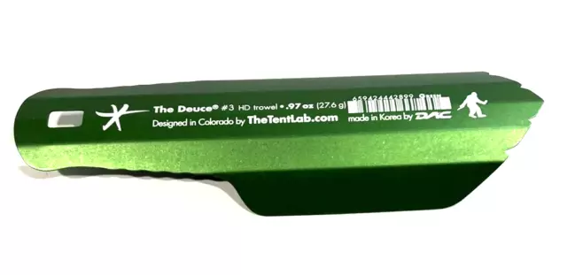 The Tentlab - The Deuce #3 UL Trowel Green