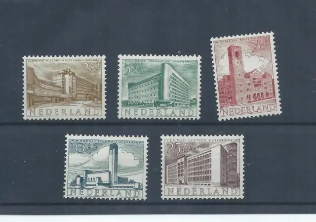 Netherlands stamps. 1955 Cultural & Social Relief Fund Buildings MH  (AC509)